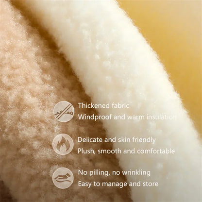 Winter Thermal Fleece Ski Mask Full Face Head Coverings Snowboard Hooded Scarfs Winter Sports Accessories Warm Cycling Headgear